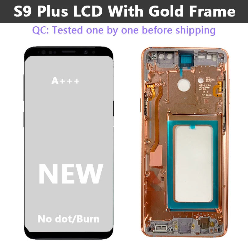 galaxy s9 plus 純正有機OLED液晶 &フレーム galaxy s9 plus 純正有機OLED液晶 &フレーム