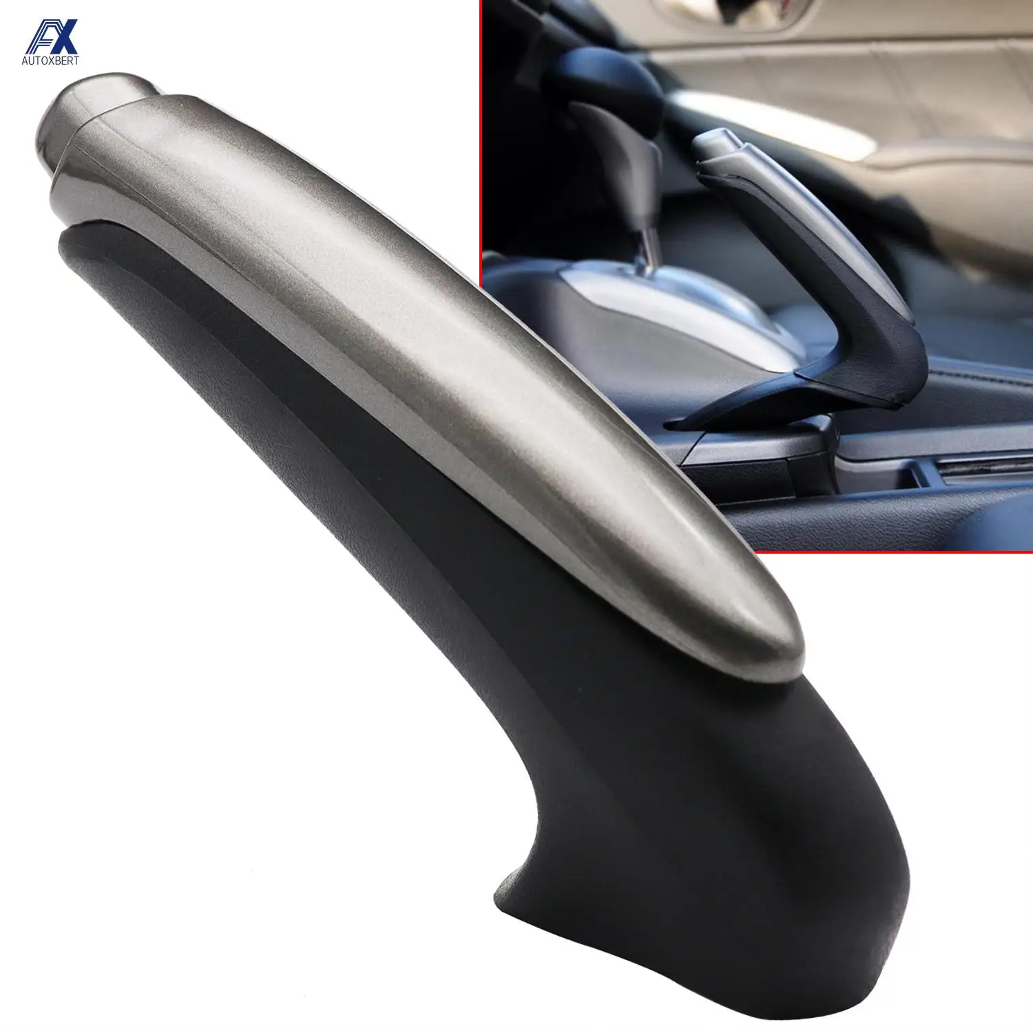 Hand Brake Cover For Honda Civic 2006 2007 2008 2009 2010 2011 Car Handle Grip Knob Cover Parking Handbrake Sleeve Protector