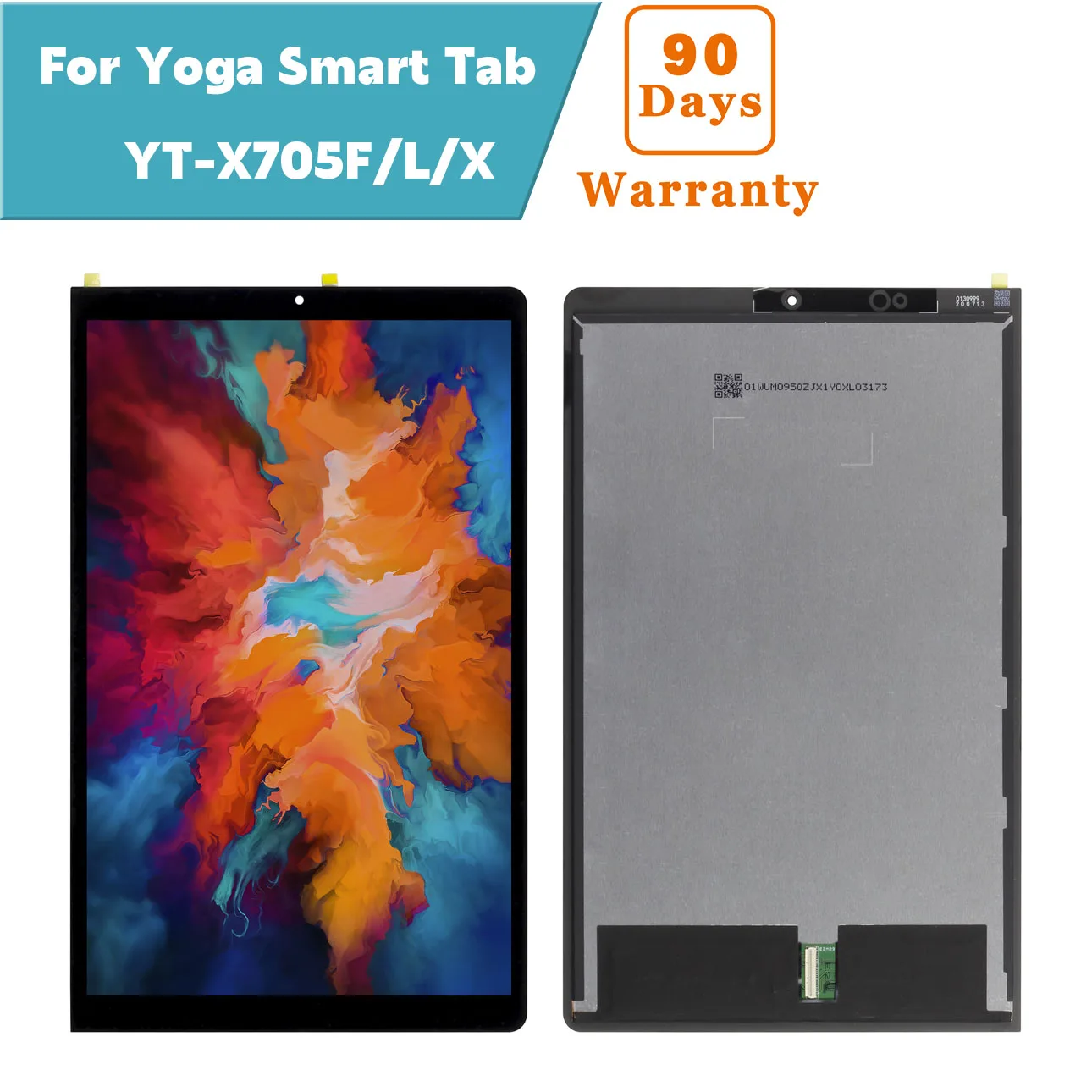 Lenovo Yoga Smart Tab YT-X705F 画面保護ガラス付 Restored-Lenovo-ZA3V0005US-YT-