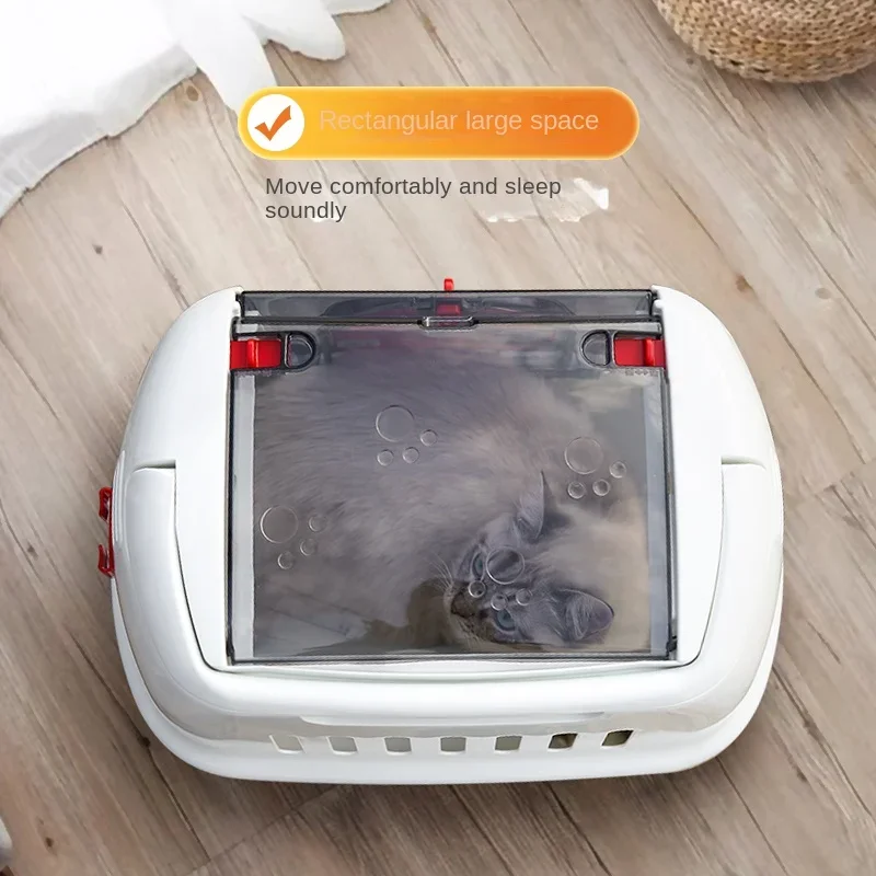 Cat Bag Cat Carrier Portable Space Capsule Air Box Pet Large Capacity Handbag Pet Backpack Bag