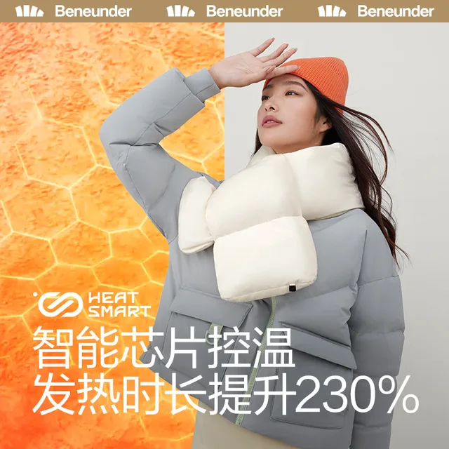 Jiaoxia Meleg Ji Sorozatú Multifunkcionális Intelligens Fűtés Sál Téli Nyak Derék És Hasa Fűtő Vállpántos Borítás - Image 3