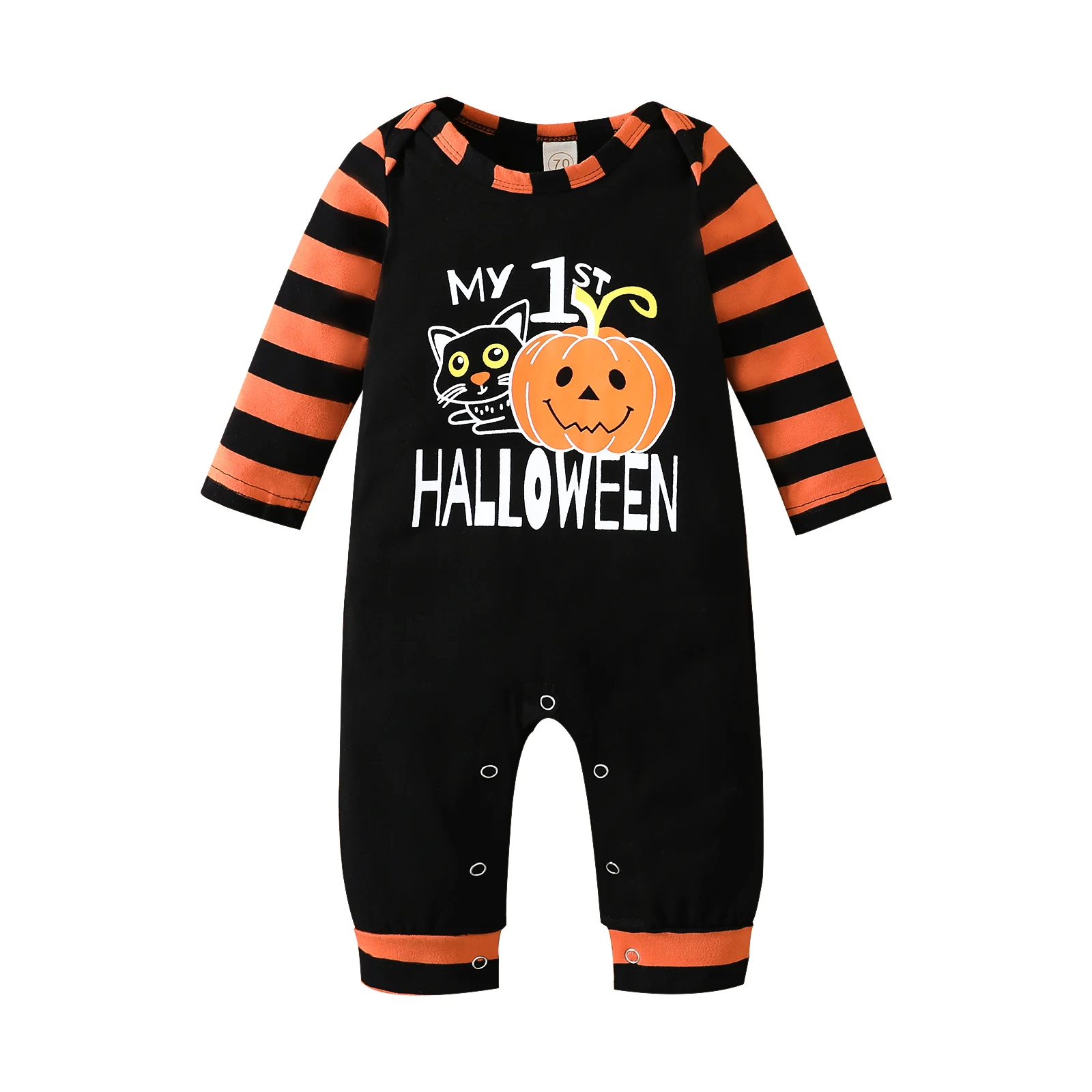 My First Halloween Baby Clothes Letter Pumpkin Girl Boy Baby's Rompers
