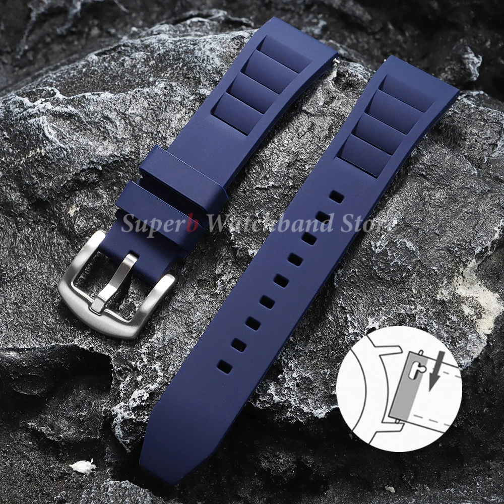 Enhanced Universal Waterproof Diving Watch Strap - Breathable Quick Release Sport Band
