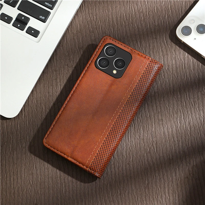 Leather Wallet Flip Case for Smartphones - Elegant Phone Cover & Book-Style Protective Etui