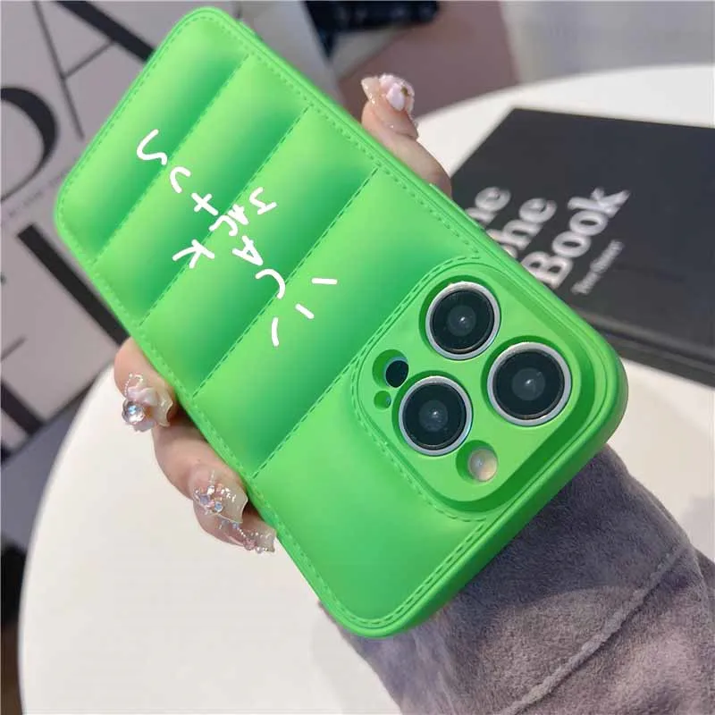Luxury Puffer Cactusjack Hip Hop soft phone case for iphone 15 Pro