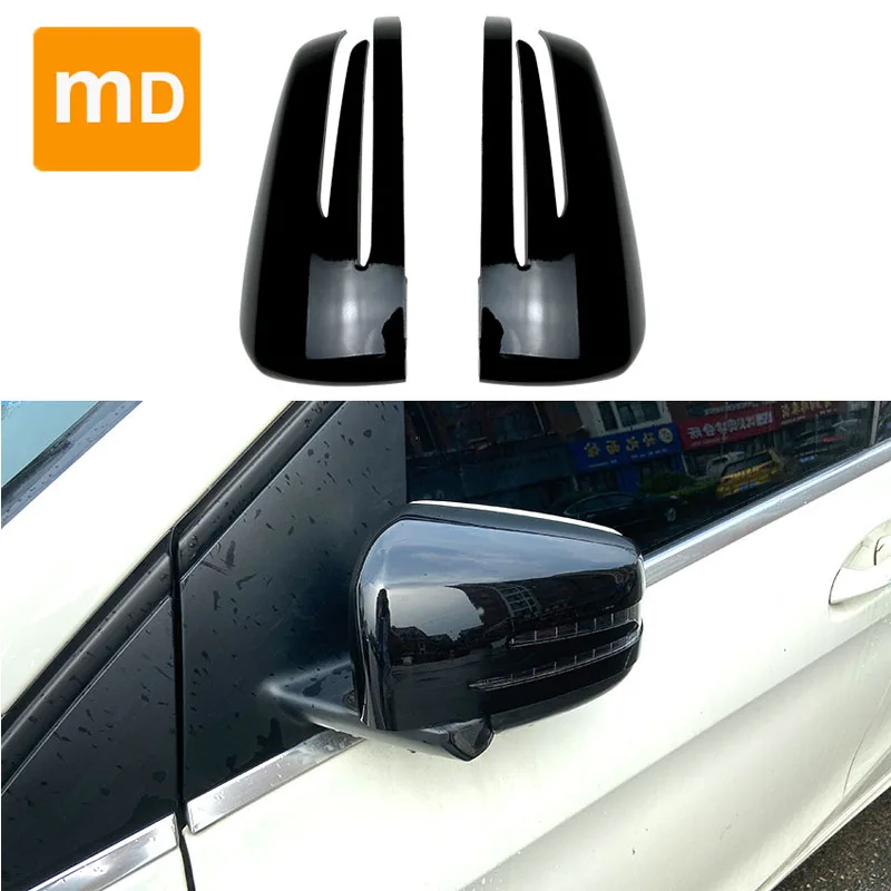 

Auto Car Rear View Side Mirror Cover Trim For Mercedes Benz A B CLA GLA GLK CLS Class W176 W246 C117 X156 Modification