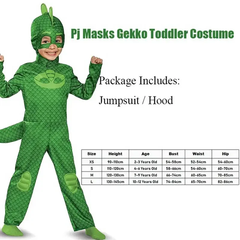 cosplay Pigiama blu Ragazzi Ragazze Costume da eroe anime con maschera Cosplay Vestire vestito Bambino Costume di Halloween Festa di compleanno Regalo per bambini - immagine 5