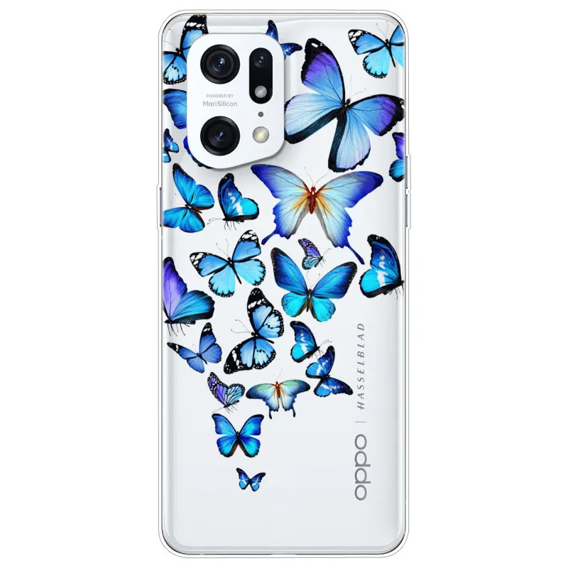 Transparent Soft TPU Silicone Phone Case with Clear Bumper - Lovely Design