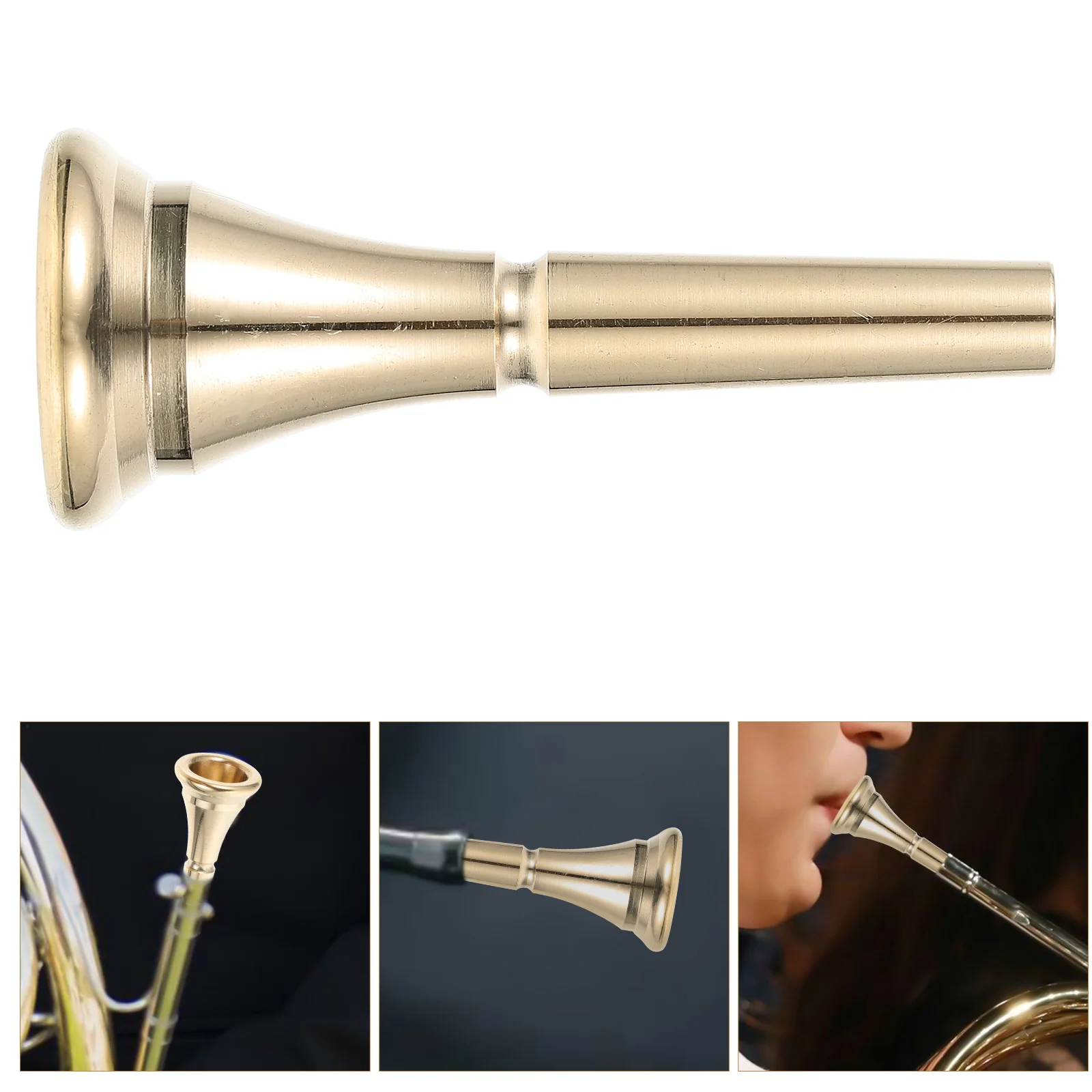 French Horn Mouthpiece Musical Instruments Accessories for Beginners Replacement Gift Small Player