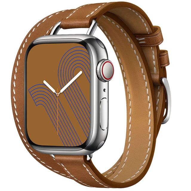 Hermes Double Tour Apple Watch | Apple Watch Band Double Tour