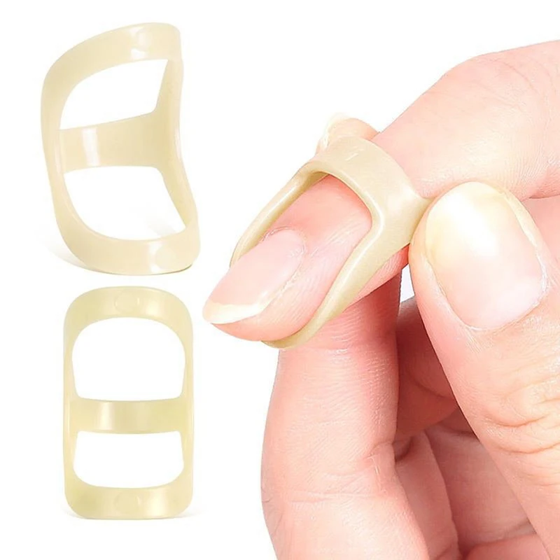 Finger Support Brace Finger Protector 1PC Mallet Finger Splint Brace Protector Broken Finger Joint Stabilizer Straightening Arthritis Knuckle Immobilization