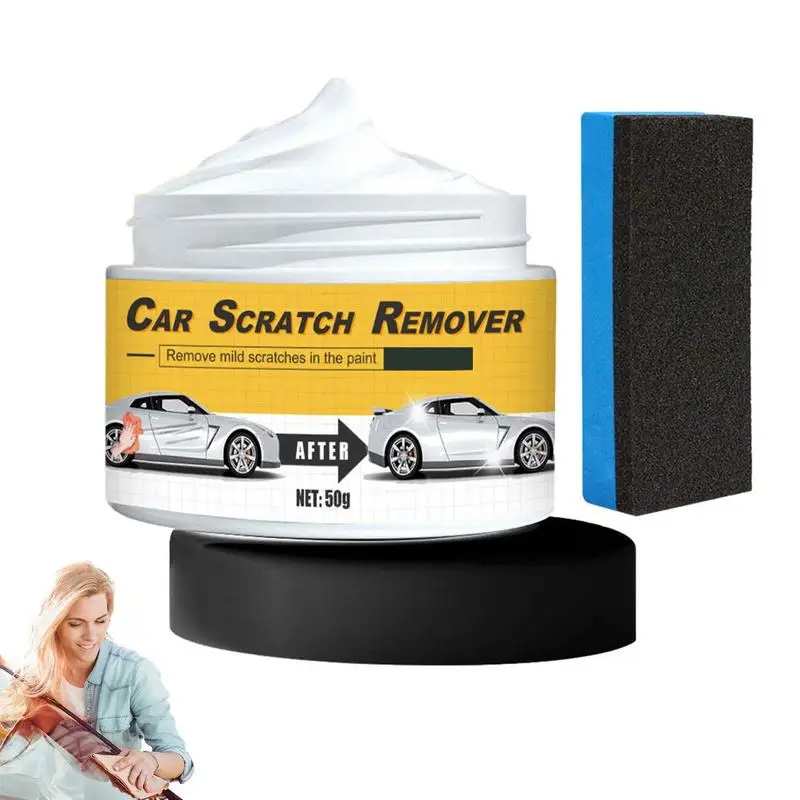 

Car Wax Polish Scratch Remover Polishing Compound & Scratch Remover Car Scratch Repair Paste Creates A Deep Dazzling Shine