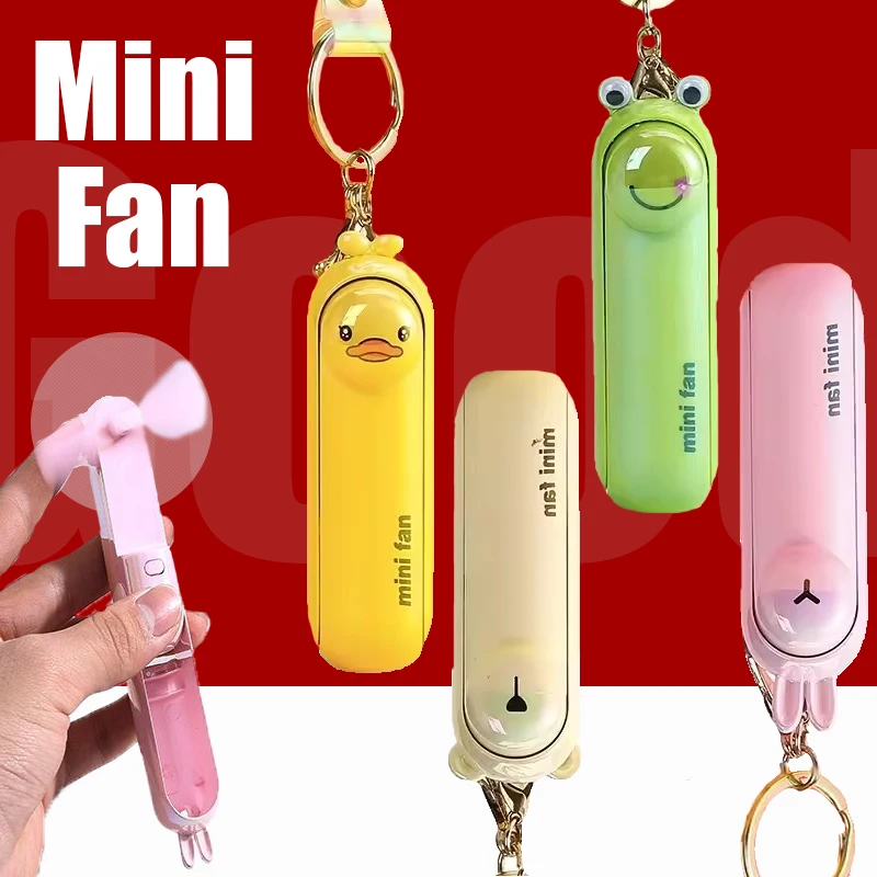 Small Portable And Powerful Cute Electric Hand Fan Bedside USB Charge Battery Table Desk Cooling SZ001_voghion.com