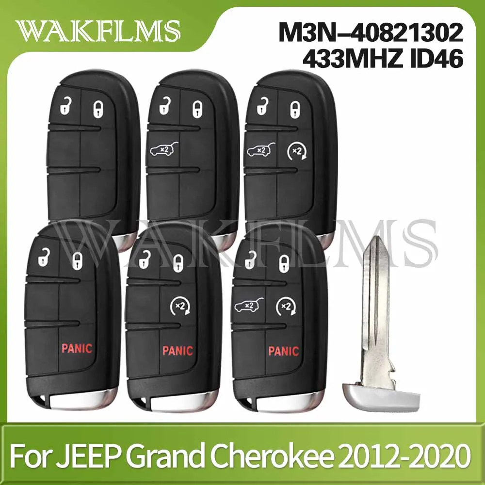 Remote Control Jeep For Jeep Grand Cherokee 2014-2018~ Smart Key Keyless Remote Fob For M3N-40821302 Jeep Grand Cherokee Key Fob - Foto 6