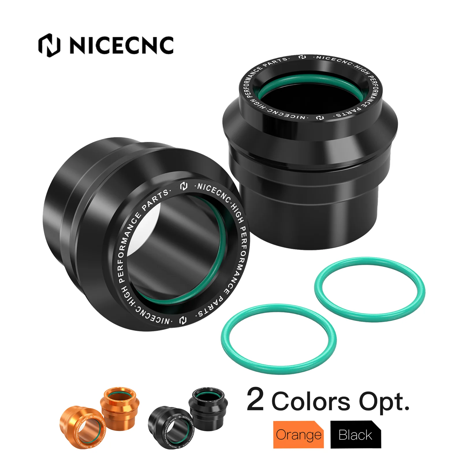 

NiceCNC Front Wheel Axle Hub Spacers Collars 22mm For GasGas MC EX EC 125 250 300 250F 350F 450F ECF MCF EXF 2021 2022 2023 2024