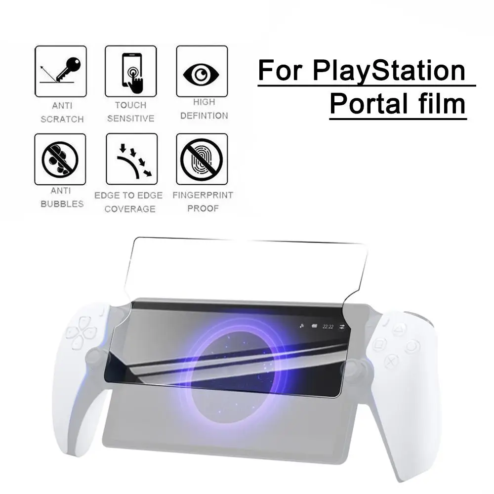 

Screen Protector for sony PlayStation Portal Remote Player Film 9H Hardness Tempered Glass Protective Film Cover Accessorie H5V0