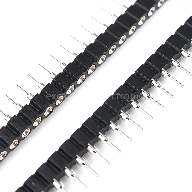 10Pcs/Lot Single Row 40Pin 2.54mm Round Female Pin Header image 1