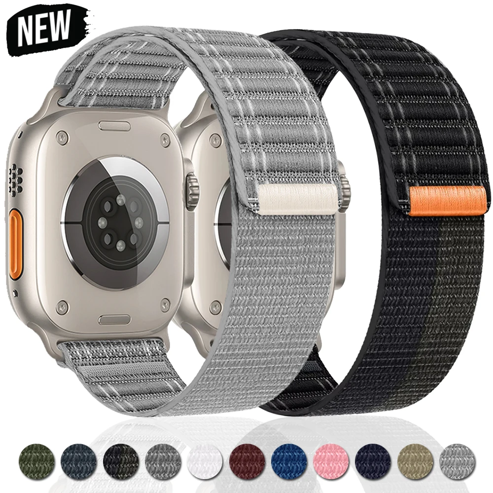Wave Pattern Nylon Strap Bracelet