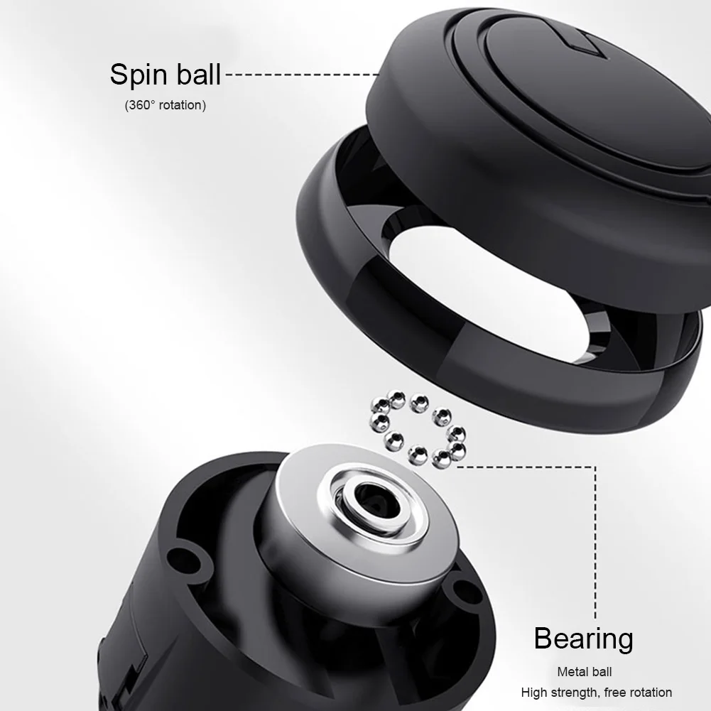 Universal 360° Steering Wheel Power Handle Spinner with Metal Bearing