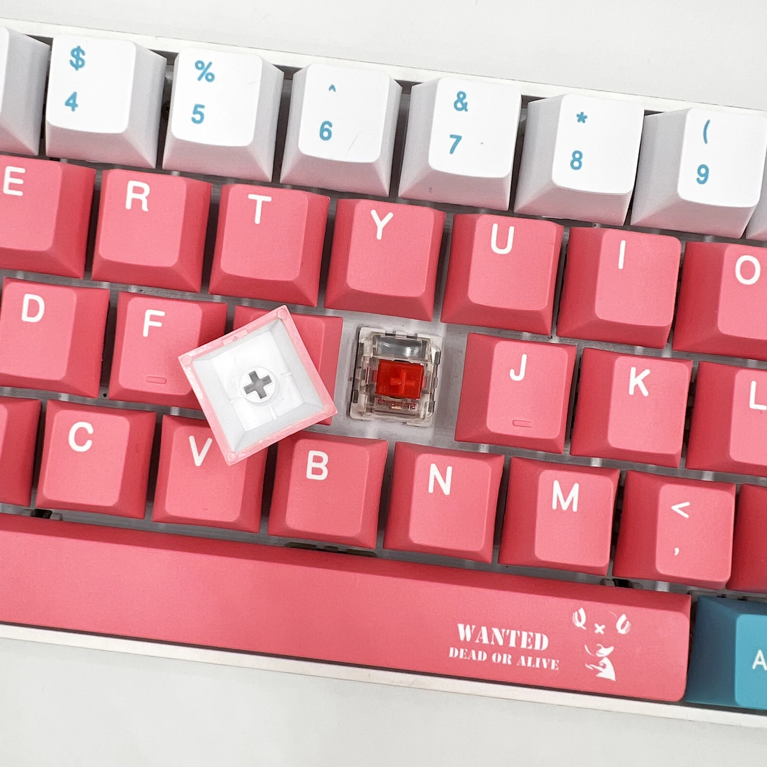 One Preço Tampa de Teclado Mecânico Perfil Cereja Material Pbt Compatível com 108 68 87 98 Teclas - Imagem 3