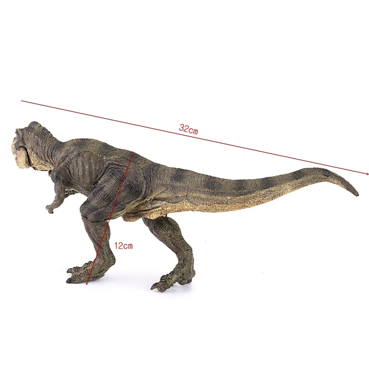 Dinosaur Model Toys Educational Toys Jurassic Tyrannosaurus Rex + Blue Velociraptor Fascicodoll Dinosaur Action Figures Animal Collection Gifts