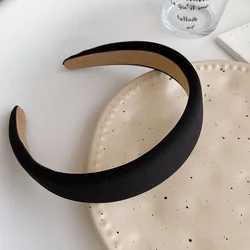 Elegant Solid Twill Knotted Headbands (HB115A)