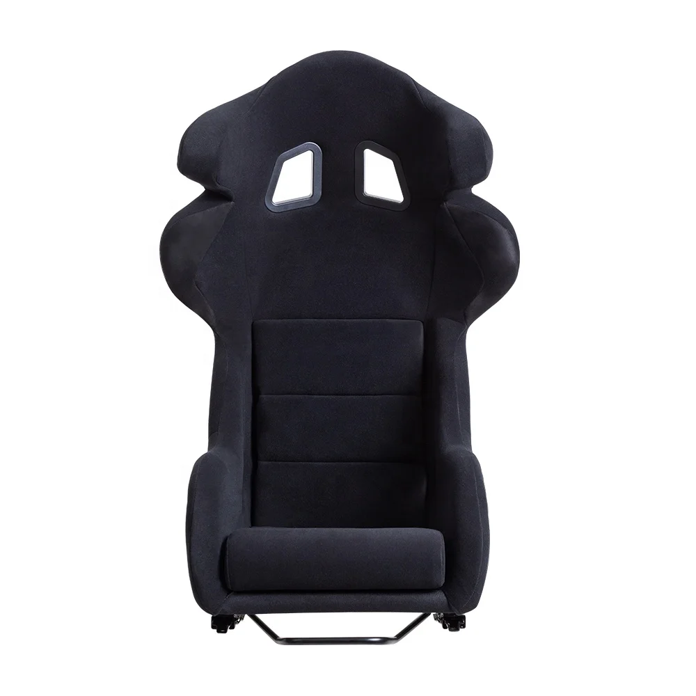 

Manufacture Supplier Durable Wear-Resistant Super Soft Safety Racing Seats Black PU Bucket car seats