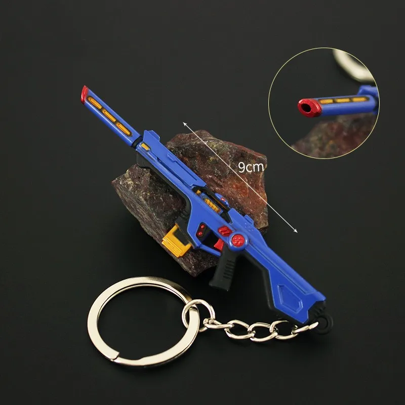 

Valorant Keychain Phantom Radiant Entertainment System 9cm Keyring Game Mini Metal Model llaveros Jewelry Gifts Toys Boys 10PCS