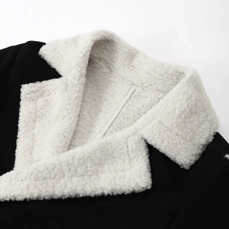 Рисунок 6 - Женское пальто с отложным воротником