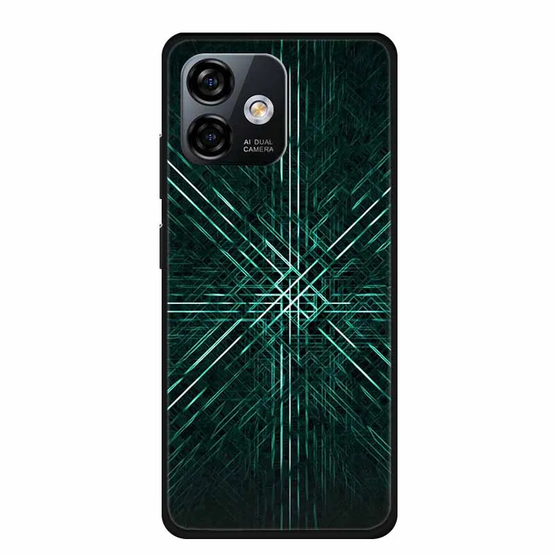 Luxury Black TPU Soft Silicone Phone Case - Fashionable Protective Cover