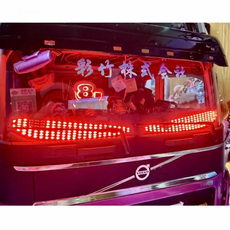 LED PCB Demon Eye Decoration Light For 1/14 Tamiya RC Truck