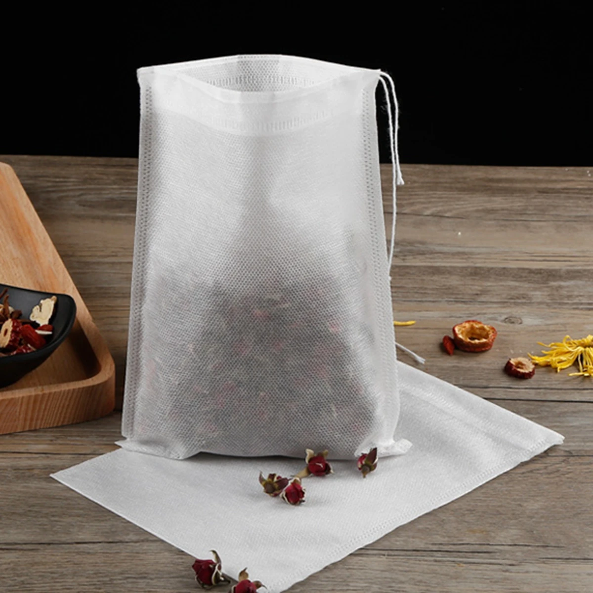 Tea Bags 100Pcs Disposable Tea Bags Filter Bags for Loose Spice Disposable Tea Filter Bags Disposable Tea Bags