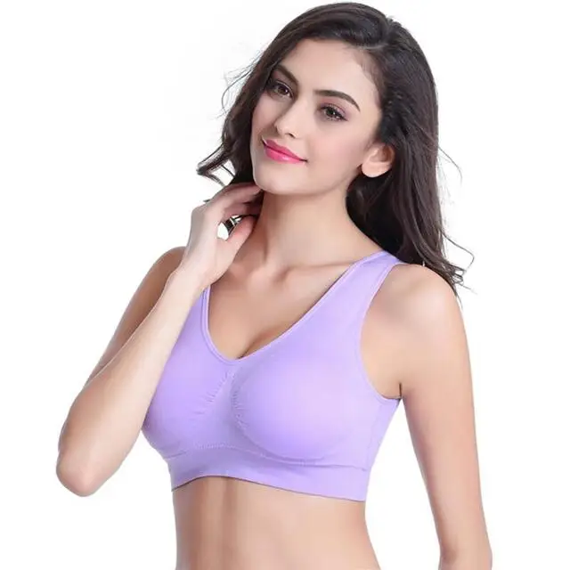 Soutien-gorge fin sans armatures, grande taille, Zero Bondage, sous-vêtements pour femmes, gilet de sport, Yoga, sans fil, brassière réglable sans couture, S-7XL