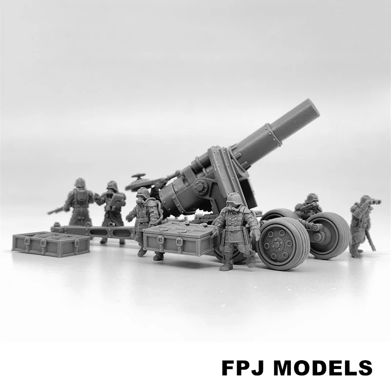 28mmScaleGuardHeavyArtilleryResinModelKitMiniatureTabletopWar