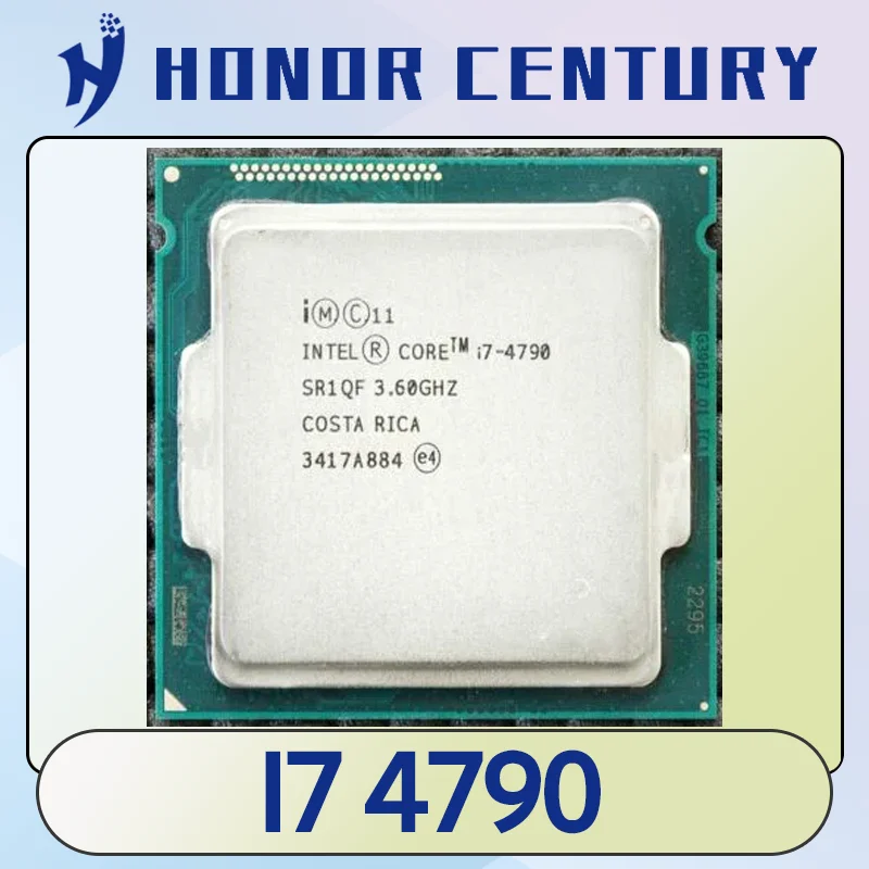 cpuプロセッサコアi7-4790-36ghz、クアッドコア、8mbキャッシュ、tdp-84w、sr1qf、lga-1150