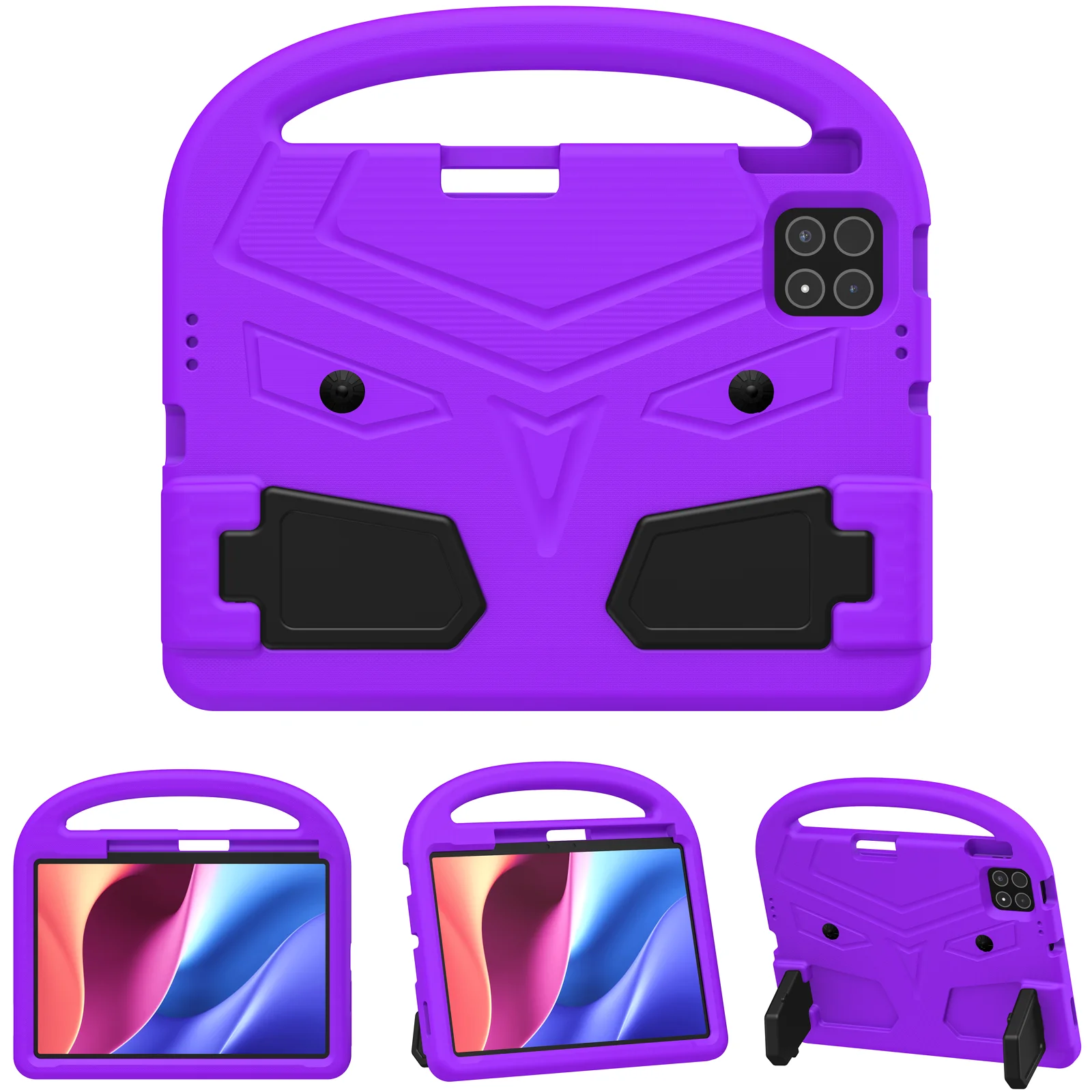 Durable EVA Kids Tablet Case with Handle and Stand