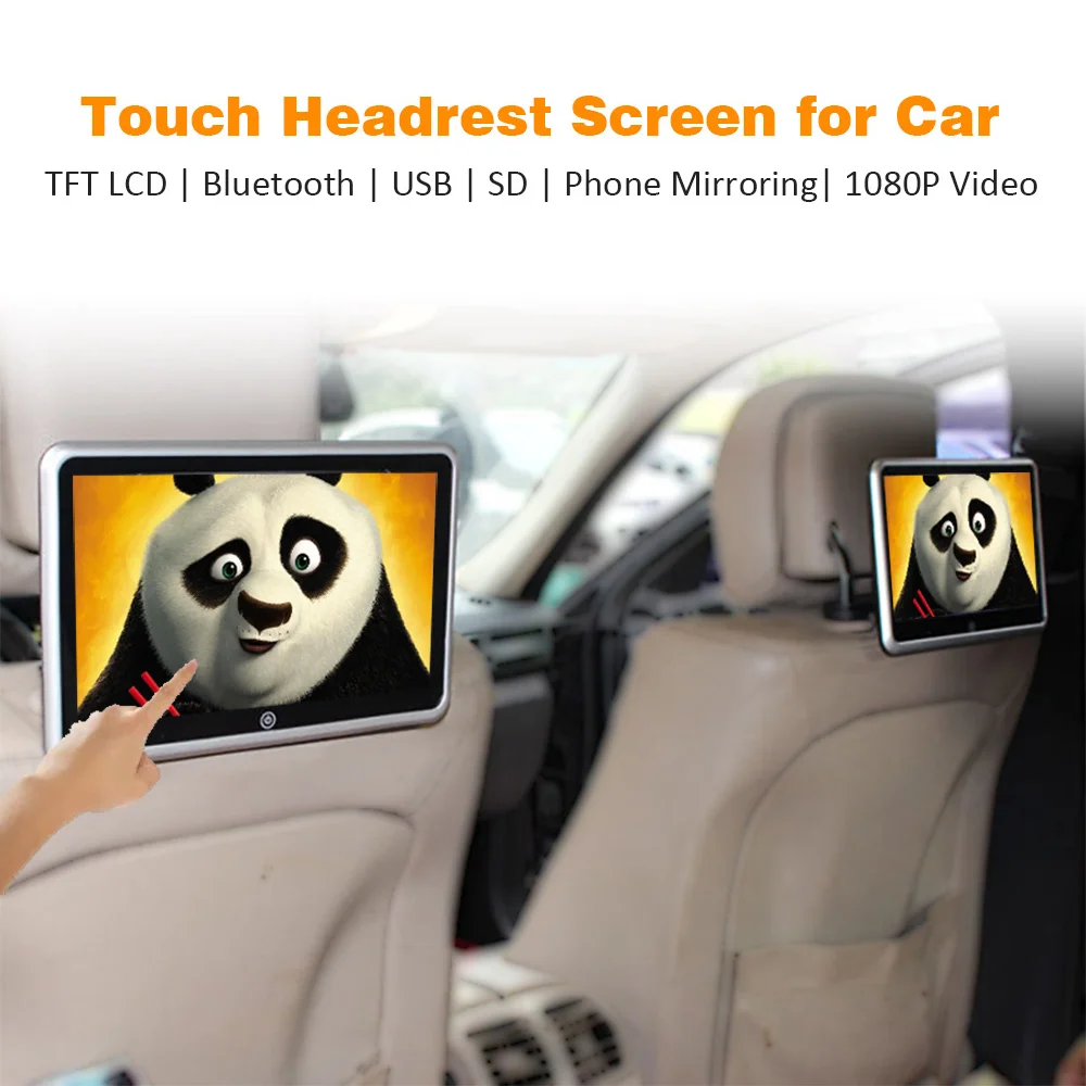 HeadrestScreenForCarTVMonitorChildrenRearCarScreenwith8Inch