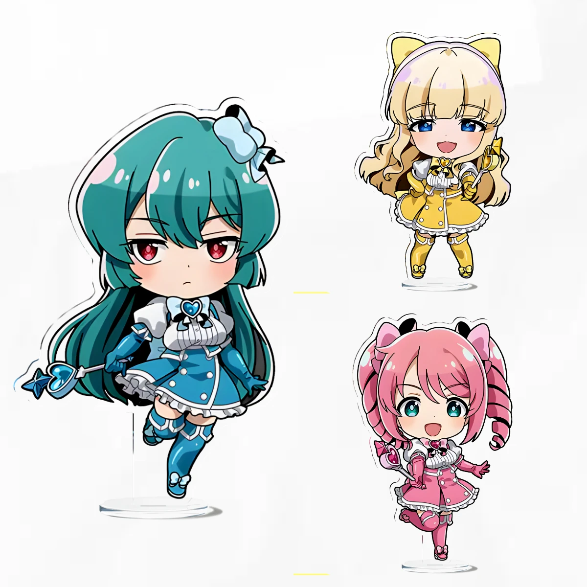 Фото Аниме Mahou Shoujo Ni Akogarete Gushing Over Magic Girls Hiiragi Utena Q версия 10 см фигурка на акриловой подставке Display Charm Cos №2