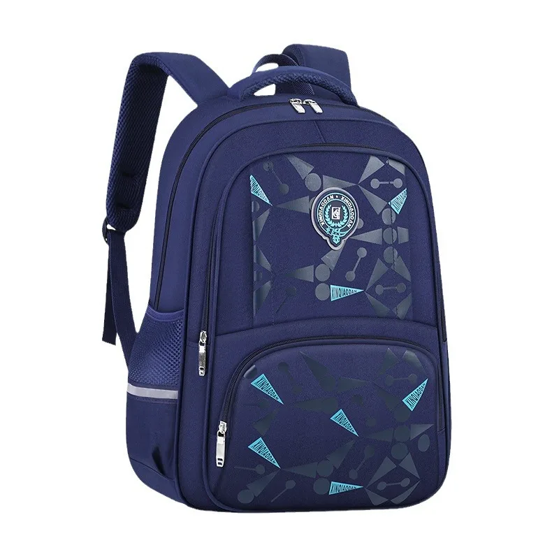 Geometric printing Children School Bags Kids Backpack In Primary Schoolbag For Teenager Boys Waterproof Backpacks Book Bag 2025 1
