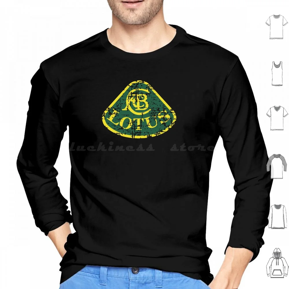 

Top On Top-Sporty Car Retro Hoodies Long Sleeve Sporty Sports Lotus Lotus Car Lotus Racing Motorsport Race Cars Auto