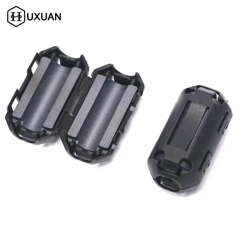 5 Pezzi Filtro In Ferrite Anti Disturbo NR2 Per Cavi Coassiali RG-58, Airborne E Hyperflex