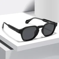 Lunettes de soleil rétro de Style coréen pour femmes, monture épaisse TR90, carrées, UV400, tendance, marque de luxe, pour la conduite 6