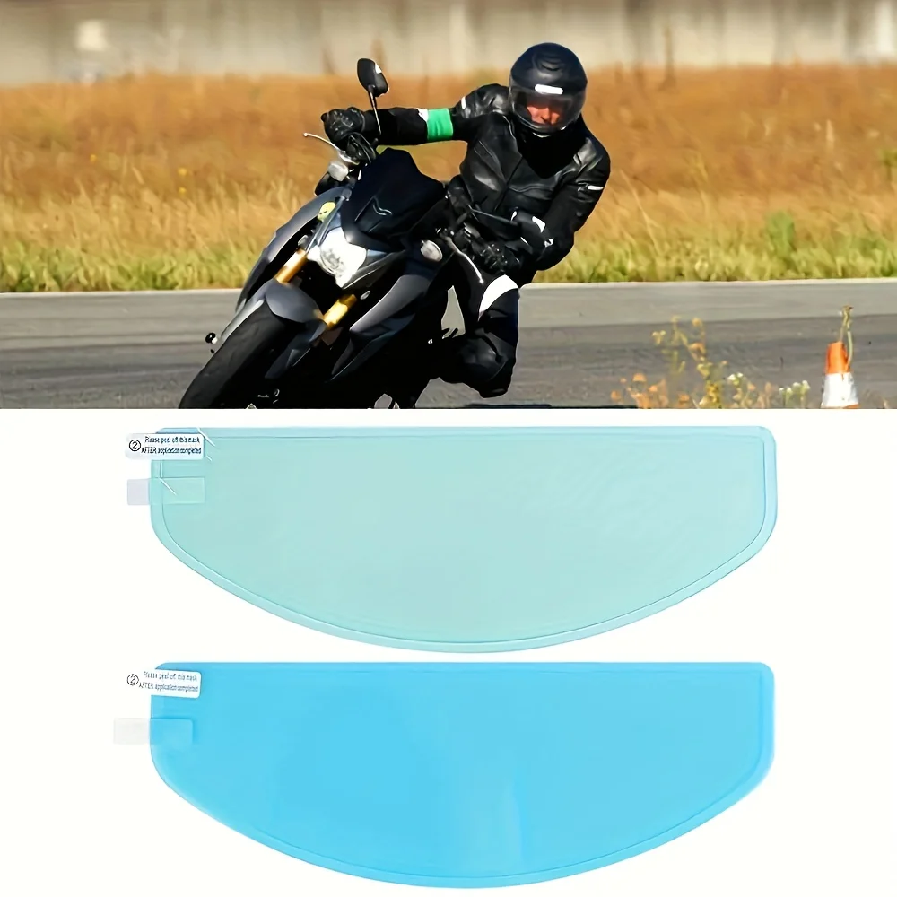 Motorcycle Helmet Clear Anti-Fog Rainproof Film Lens