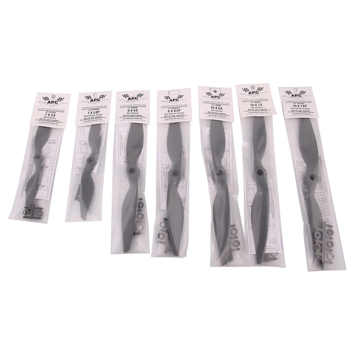 Hélice RC 10x6e 10x7e 14x8.5ep - Lot de 2 pales moteur brushless
