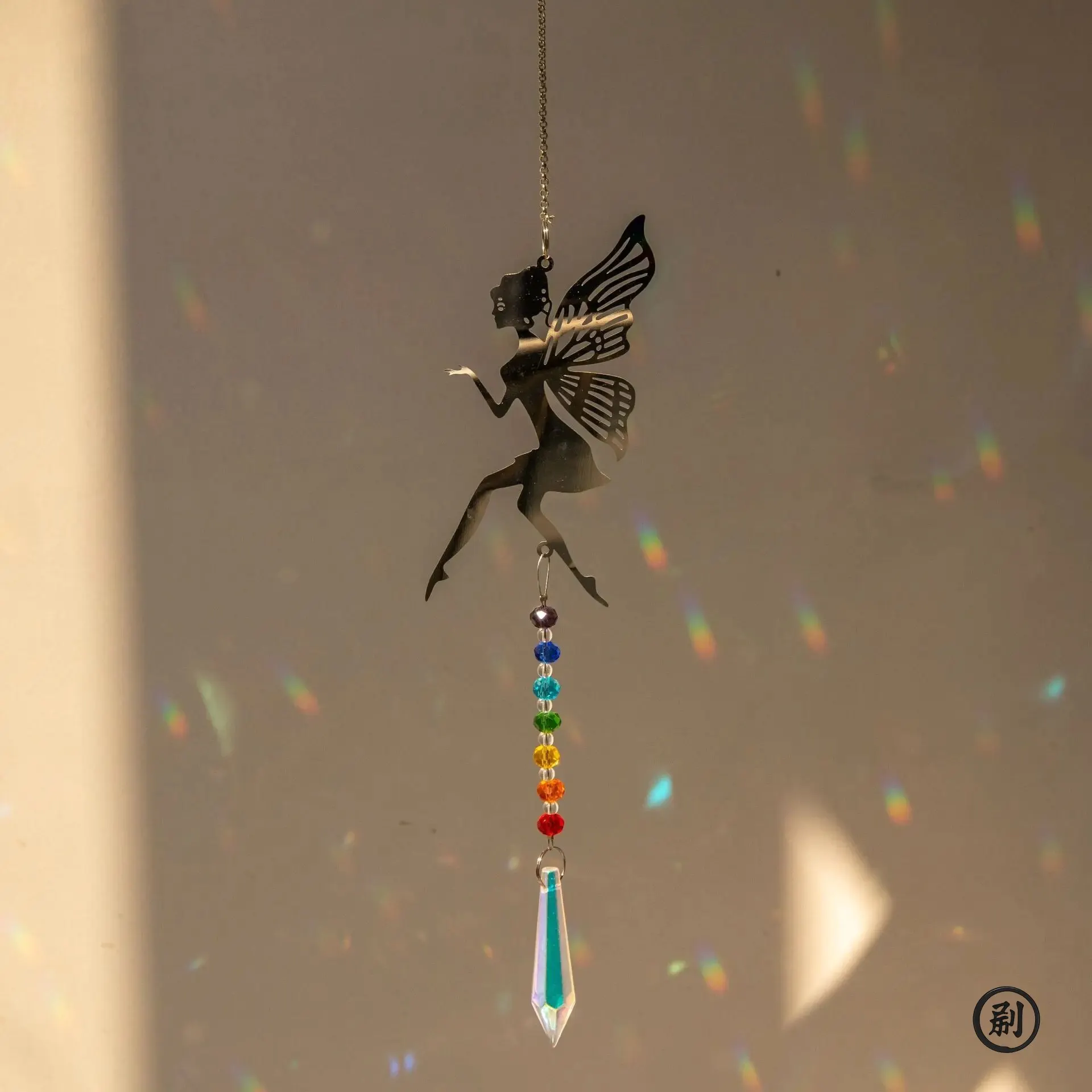 Crystal ornament Crystal Sun Catcher Prisms Hanging Rainbow Chaser Window Wind Chime Tree of Life Home Decoration Car Art Hanging Pendant