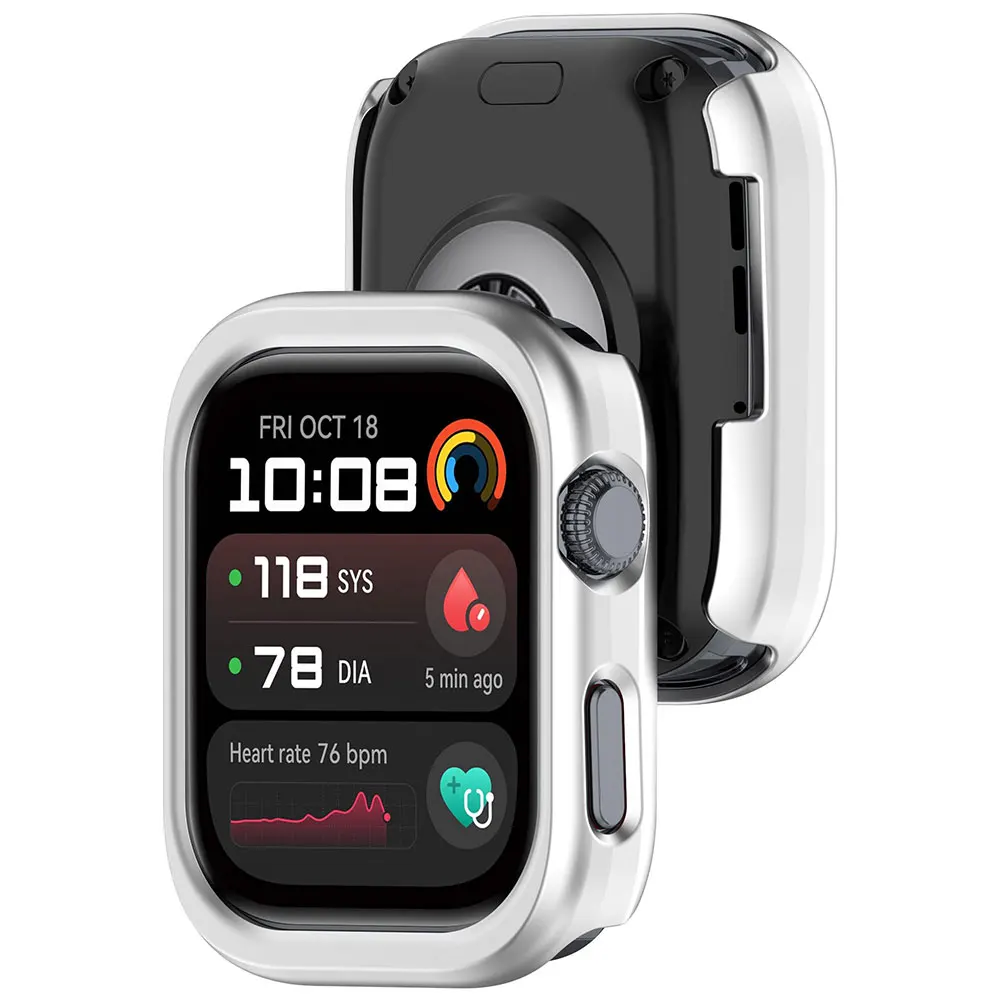 Premium PC Protective Case for Smartwatch - Hard Anti-Scratch Cover and Bumper Protector Accessories