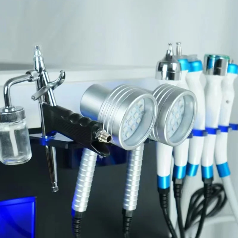 Hydra Dermabrasion Facial Device 14-in-1 Skin Rejuvenation Machine for Deep Hydration & Anti-Aging Skin Care Salon Using