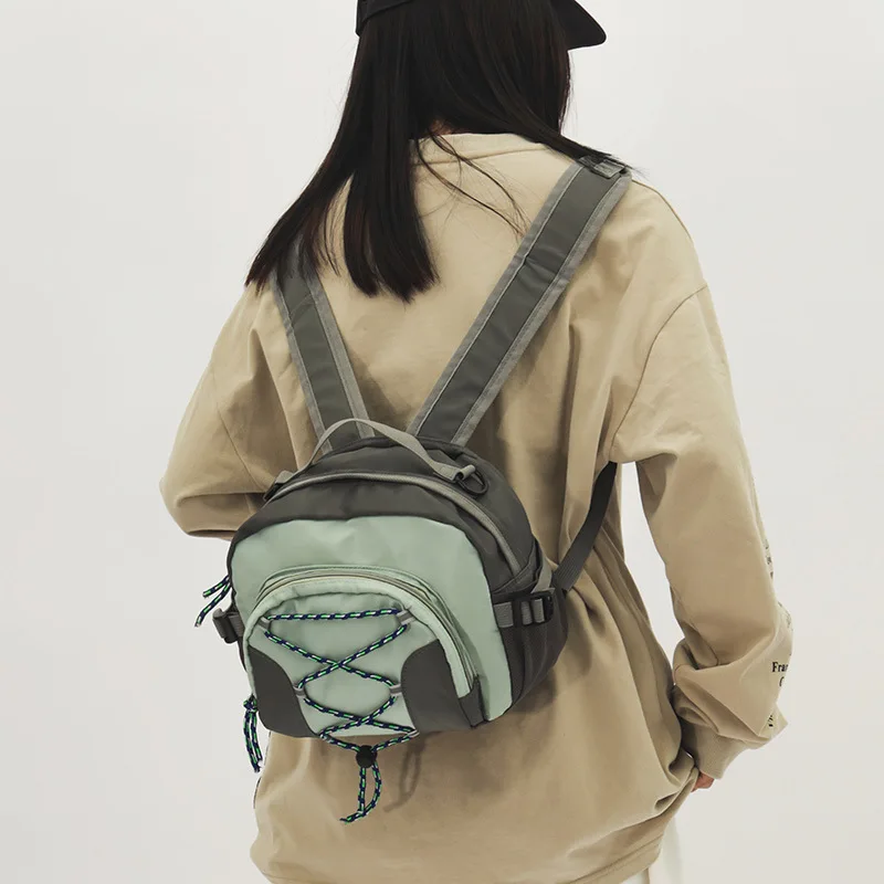 

Japanese Harajuku Style Backpacks Women Waterproof Nylon Small Shoulder Bags for Teenage Girls Schoolbag Student Travel Rucksack