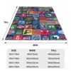 Basketball USA Poste Blankets Flannel Breathable Throw Blankets Sofa Throw Blanket For Couch Bedding Throws Bedspread Quilt 3