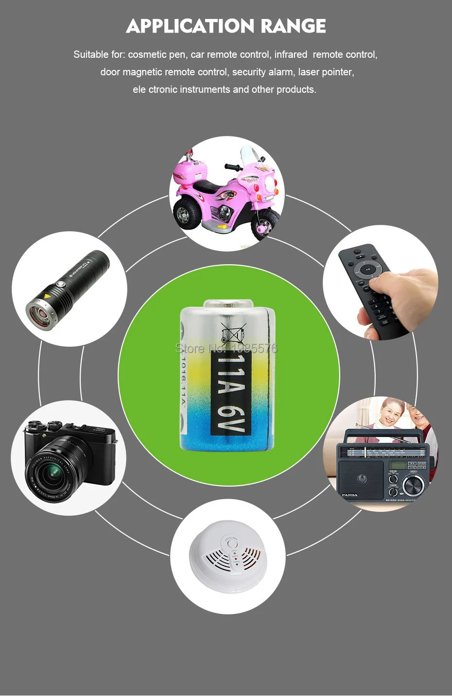 6V 11A L1016 MN11 alkaline dry batteries 1pcs E11A A11 WE11 CX21A for Keyfob Remote Alarms alkaline battery disposable battery